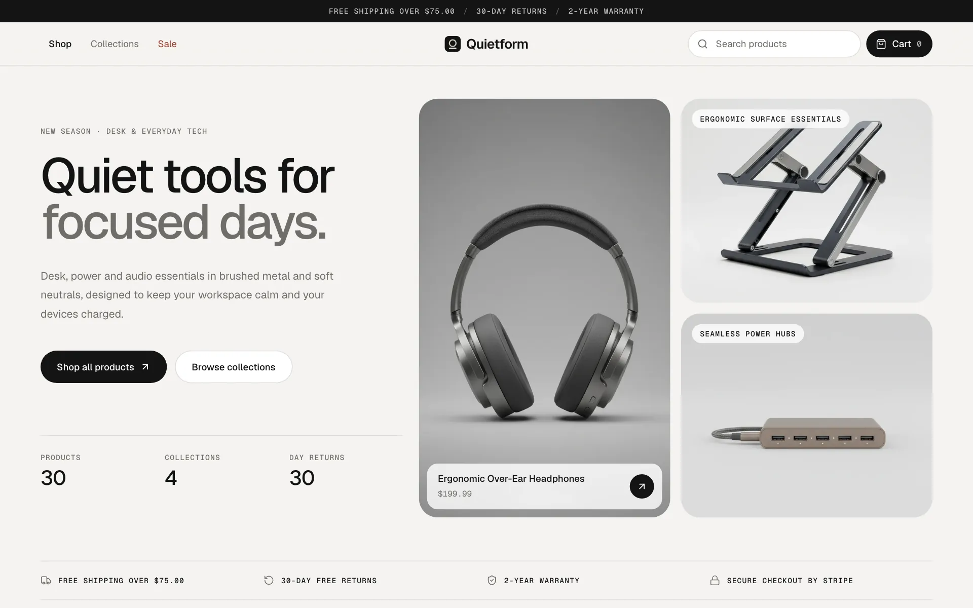 Quietform: Storefront
